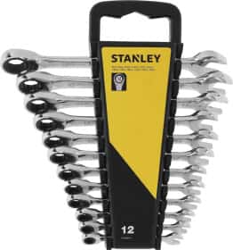 Набор ключей комбинированных трещоточных Stanley STMT82847-0 8-19 мм 12 шт