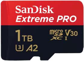 Карта пам’яті SanDisk Extreme PRO microSDXC 1 ТБ з SD-адаптером