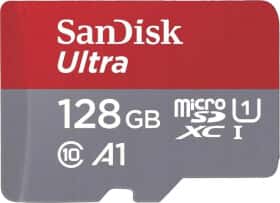 Карта пам’яті SanDisk Ultra microSDXC 128 ГБ з SD-адаптером SDSQUAB-128G-GN6IA