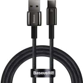 Кабель Baseus Tungsten Gold CAWJ000001 USB - type-C 1 м