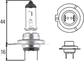 Автолампа Bosma Heavy Duty Long Life H7 PX26d 55 W 1518