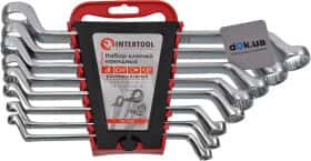 Набор ключей накидных Intertool HT-1102 6x7-20x22 мм 8 шт
