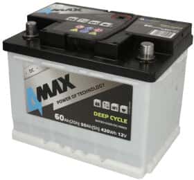 Тяговий акумулятор 4Max Deep Cycle BAT60/420R/DC/4MAX 60 Аг 12 В