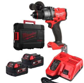 Шуруповерт Milwaukee аккумуляторный M18 FPD3-502X (2 аккумулятора + ЗУ + чехол)