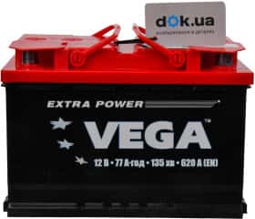 Акумулятор VEGA 6 CT-77-R Econom V77062013