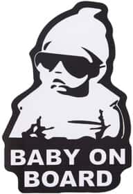Наклейка Vitol Baby on board Наклейка Vitol Baby on board