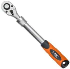 Тріскачка Neo Tools 08-506 телескопічна 3/8" 72 зубця 215 мм