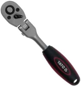 Тріскачка Yato YT-0327 з шарніром 1/2" 72 зубця 290 мм