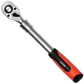Тріскачка Yato YT-0298 телескопічна 3/8" 72 зубця 215 мм
