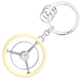 Брелок Mercedes-Benz з логотипом білий B66041473