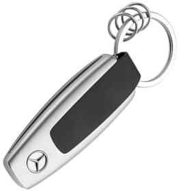 Брелок Mercedes-Benz з логотипом чорний B66958418