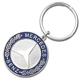 Брелок Mercedes-Benz с логотипом синий + серый B66043062