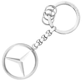 Брелок Mercedes-Benz з логотипом сірий B66953834