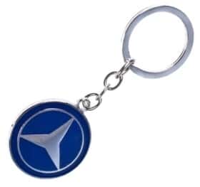 Брелок Vitol з логотипом Mercedes-Benz синій 31643