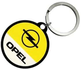Брелок Nostalgic art з логотипом Opel жовтий 48045