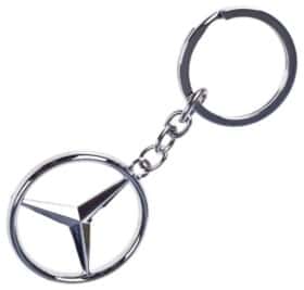 Брелок Vitol з логотипом Mercedes-Benz сірий 00000031613