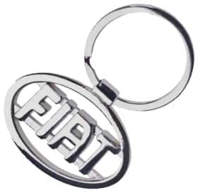 Брелок Vitol з логотипом Fiat сірий 00000031606