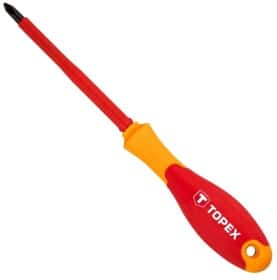 Отвертка диэлектрическая Topex 39D476 PH 1