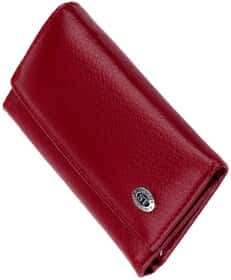 Ключница ST Leather 19226 бордовый