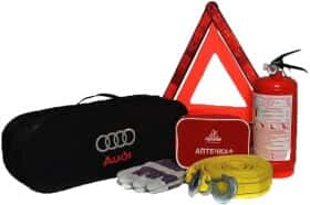 Набір автомобіліста Poputchik 01-092-K чорний Audi