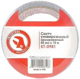 Армированный скотч Intertool kt0981 50 мм x 10 м