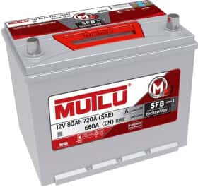 Аккумулятор Mutlu 6 CT-80-R S3 D2680066C