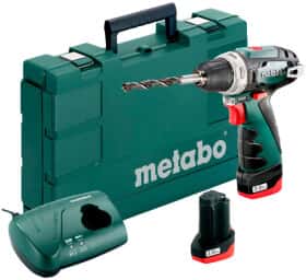 Шурупокрут Metabo акумуляторний PowerMaxx BS Basic (2 акумулятори + ЗП + чохол)