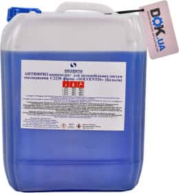 Концентрат антифриза Solventis -80° G11+ синий Концентрат антифриза Solventis -80° G11+ синий