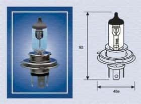 Автолампа Magneti Marelli H4 P43t 80 W 100 W прозрачная 002559100000