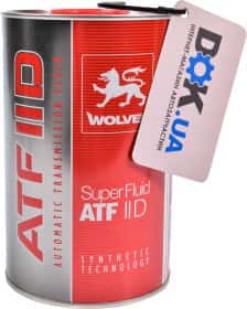 Трансмиссионное масло Wolver Super Fluid ATF IID синтетическое
