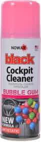Поліроль для салону Nowax "Black" Cockpit Cleaner bubble gum 200 мл