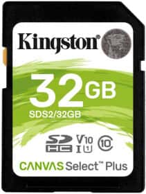 Карта пам’яті Kingston Canvas Select Plus SDHC 32 ГБ Карта пам’яті Kingston Canvas Select Plus SDHC 32 ГБ