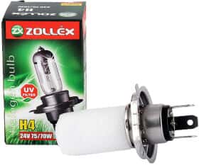 Автолампа Zollex H4 P43t 70 W 75 W прозрачная 10027