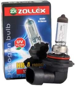 Автолампа Zollex HB4 P22d 51 W прозрачная 59824