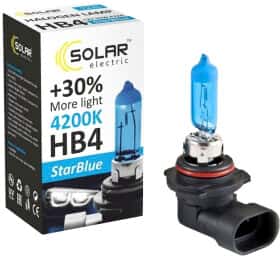 Автолампа Solar StarBlue HB4 P22d 55 W темно-блакитна 1226