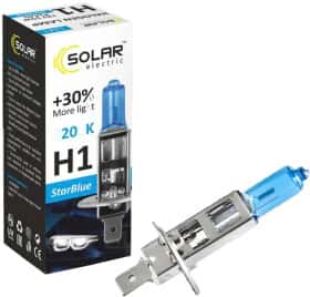 Автолампа Solar StarBlue H1 P14,5s 55 W темно-голубая 1241