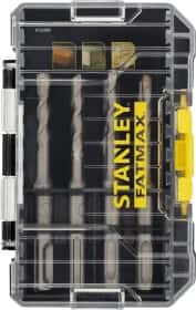 Набір свердл Stanley спіральних по металу та бетону STA88555 5-10 мм 8 шт. Набір свердл Stanley спіральних по металу та бетону STA88555 5-10 мм 8 шт.