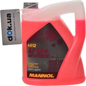 Готовый антифриз Mannol AF12+ Longlife G12+ красный -40 °C Готовый антифриз Mannol AF12+ Longlife G12+ красный -40 °C