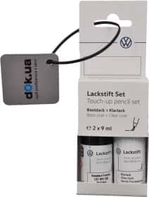 Набор для коррекции ЛКП кузова VAG Touch-up Pencil Set LST 0P2 C9X Чёрный