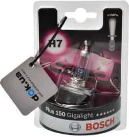 Автолампа Bosch Gigalight Plus 150 H7 PX26d 55 W 1987301137