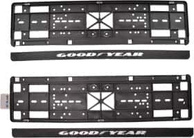 Комплект рамок номерного знака Aurora NPH-05 цвет черный Goodyear