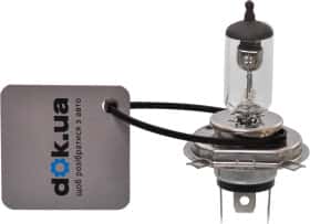 Автолампа Bosch ECO H4 P43t 55 W 60 W 1987302803