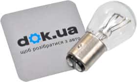 Автолампа Renault / Dacia P21/5W BAY15d 5 W 21 W прозрачная 7703097179