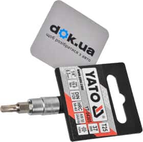 Торцева голова з битою Yato YT-04305 T25 1/4"
