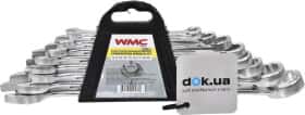 Набір ключів ріжково-накидних WMC Tools 5086 6-19 мм 8 шт