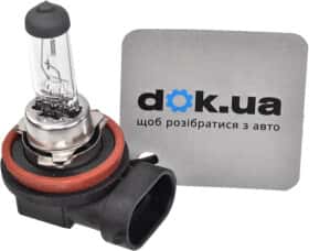Автолампа Pulso H8 PGJ19-1 35 W прозора LP-81350
