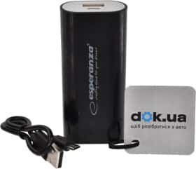 Повербанк Esperanza Hadron EMP105K 4400 mAh Повербанк Esperanza Hadron EMP105K 4400 mAh