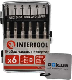 Набір викруток прецизійних Intertool HT0436 6 шт.