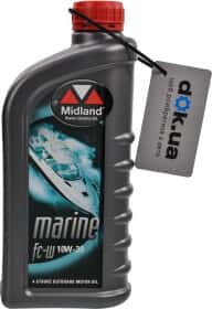 Моторное масло 4T Midland Marine FC-W 10W-30 минеральное Моторное масло 4T Midland Marine FC-W 10W-30 минеральное
