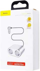 Розгалужувач прикурювача з USB Baseus High Efficiency One to Two Cigarette CRDYQ0S